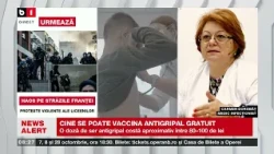 CINE se poate VACCINA antigripal GRATUIT. Carmen DOROBĂȚ, medic infecționist, în direct
