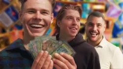 Walter Wallberg och William Poromaa träffar pokémon-legenden Rare Holos | SVT