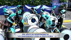 The spectacular performance of the Kiddy Kat Institute band