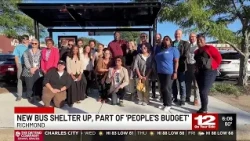 New bus shelter in Richmond is part of 'People's Budget'