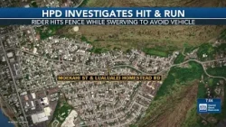 Motorcyclist seriously injured in Waianae hit-and-run