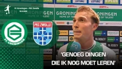 Man van de wedstrijd Jorg Schreuders geniet en wil nog beter worden