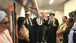 Honor Ceremony for Egyptian Ambassador Maged Abdel Fattah at St. Mary and St. Antonios Coptic Ort...