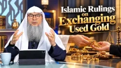 Islamic Rulings on Exchanging Used Gold for Cash and New Gold | Sheikh Assim Al Hakeem #hudatv