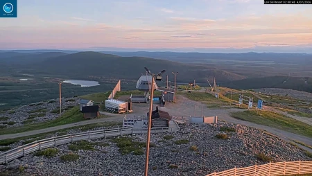 Levi Ski Resort - View from the Top